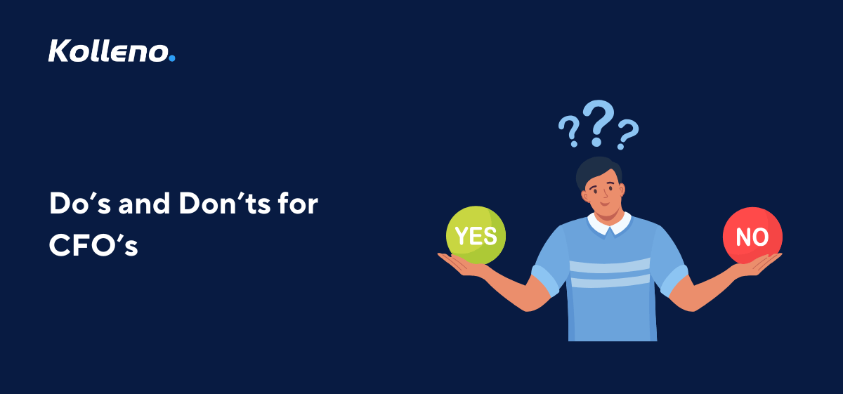 3 Things to Do and to Avoid, or a Code of a Modern CFO