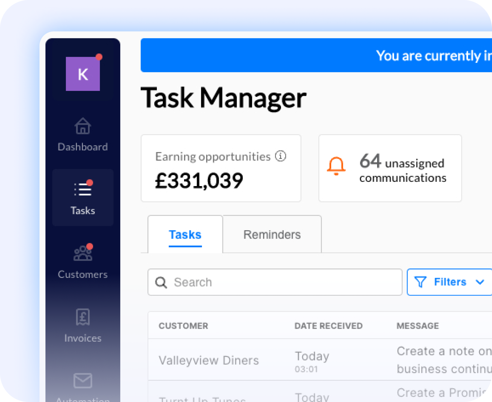 Reduce manual work and repetitive collections tasks