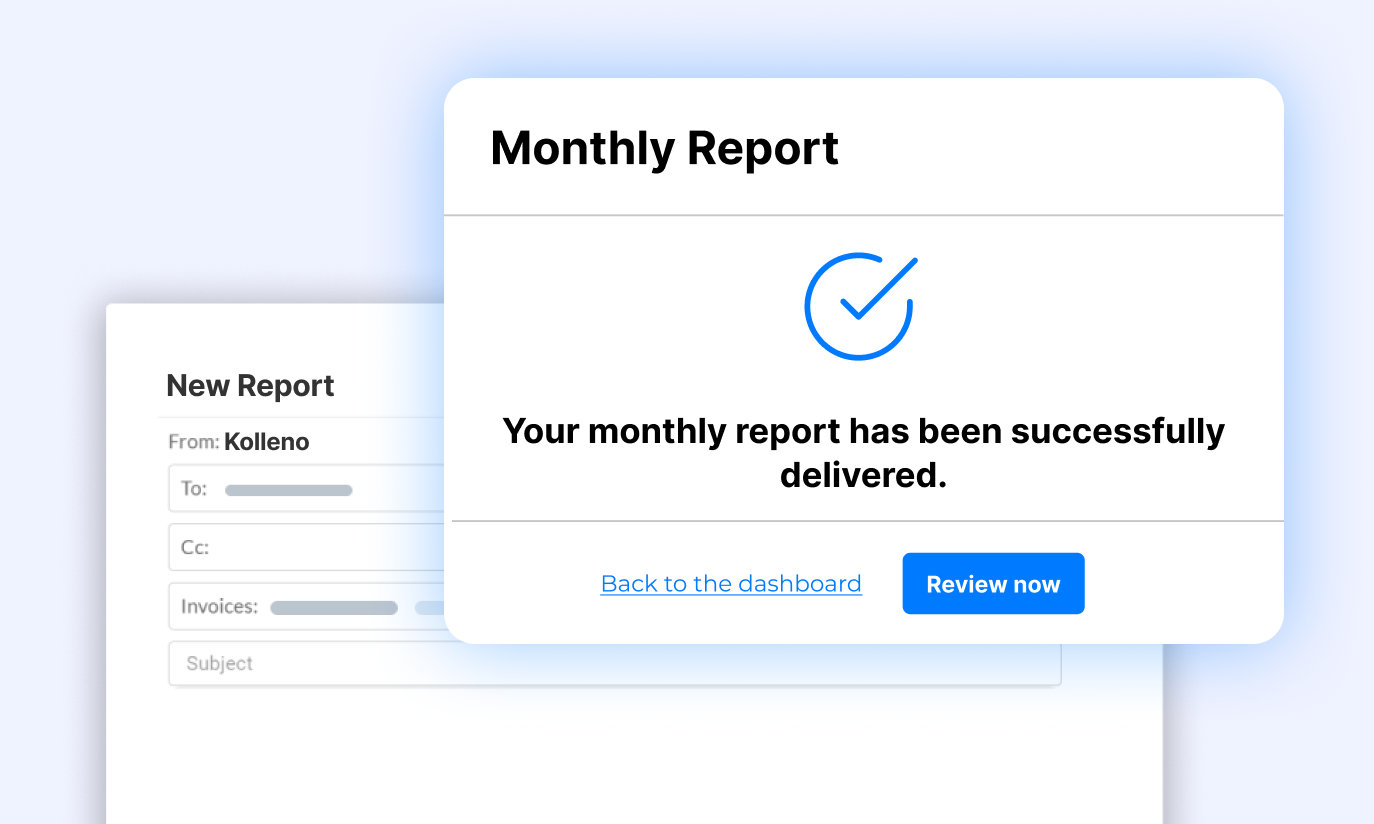 Automated reports