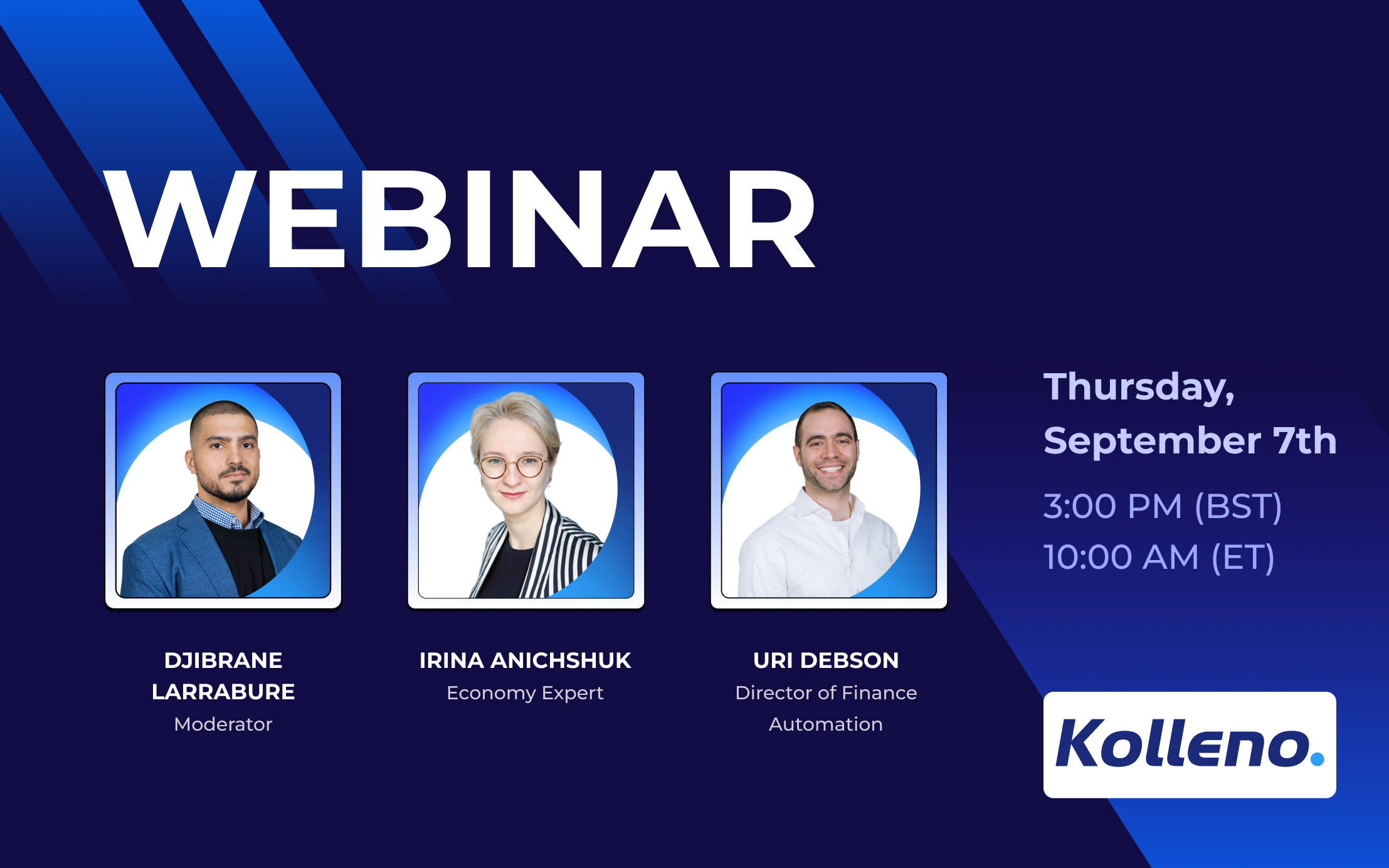 Join our webinar to see the solution in action