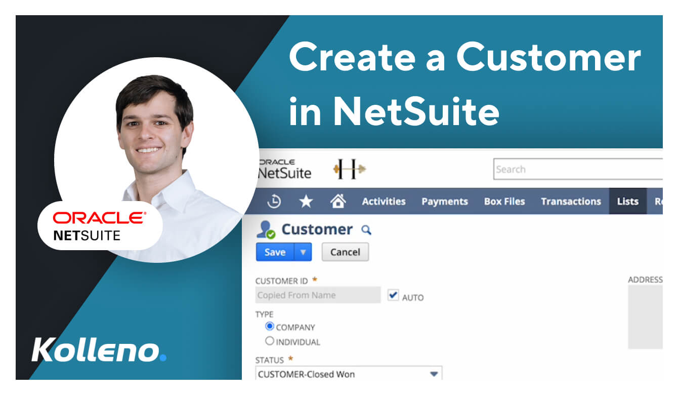 How To Create a Customer in NetSuite?