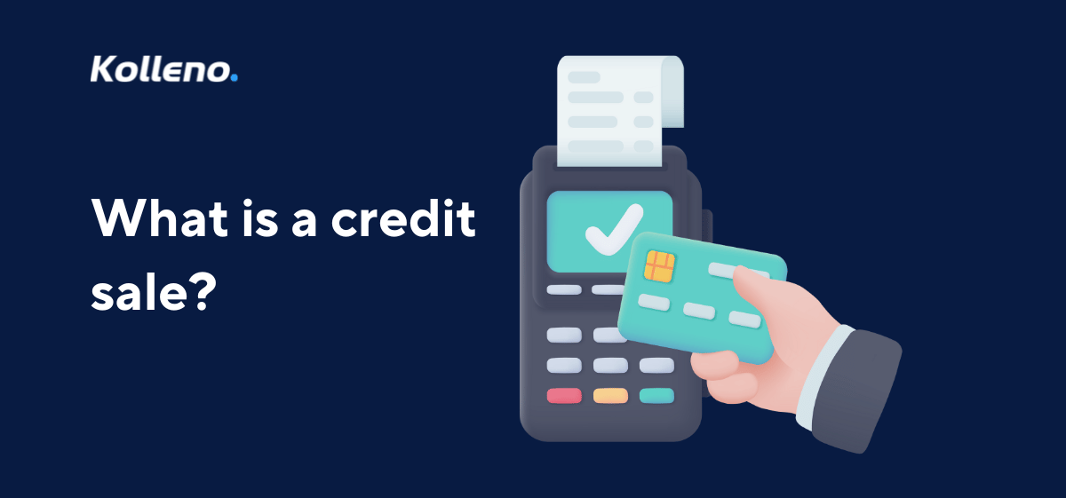 What is a credit sale?