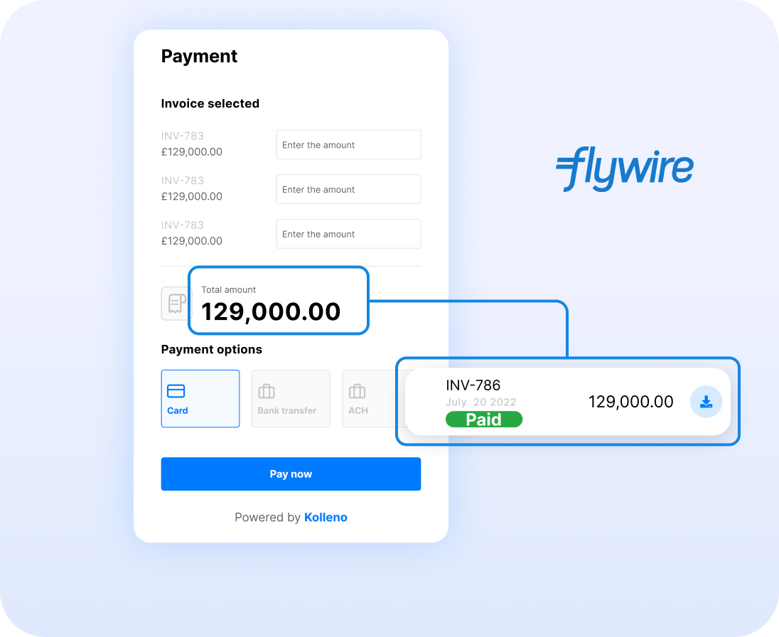Provide your clients with multiple payment methods