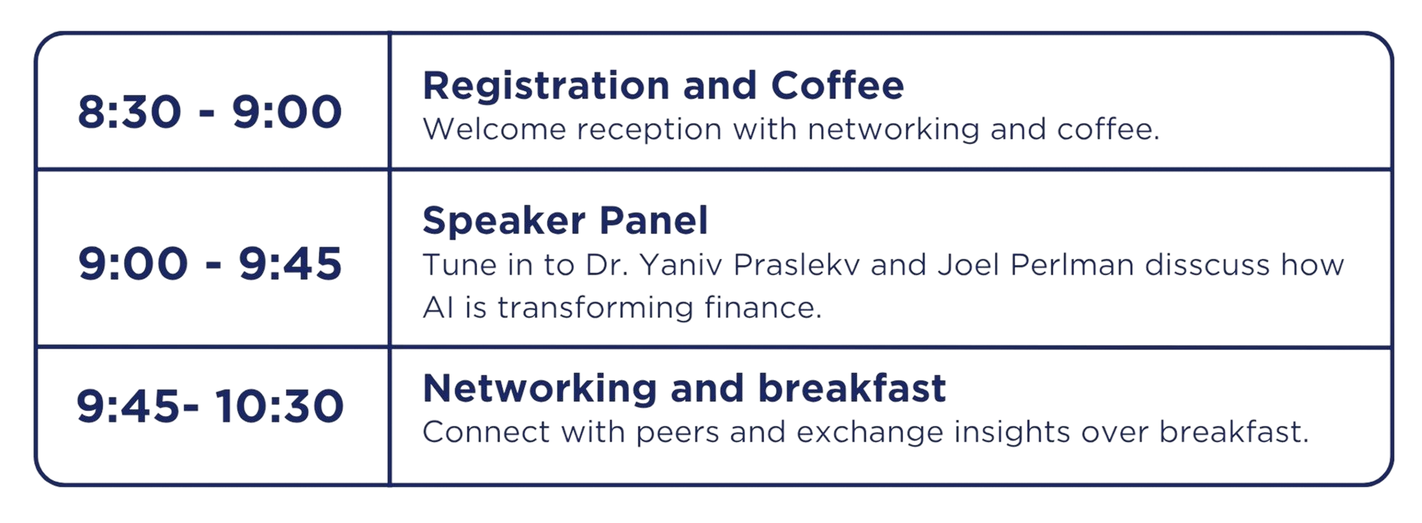 Center image What can you expect?