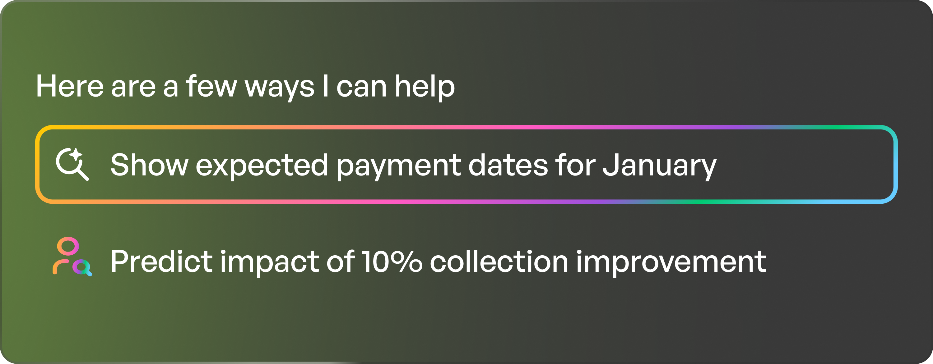 Tab Right Generate forecasts on demand